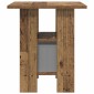 vidaXL Κομοδίνο Παλιό ξύλο 41 x 40 x 45 εκ Επεξεργασμένο Ξύλο