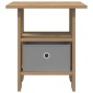 vidaXL Κομοδίνο Artisan Oak 41 x 40 x 45 εκ Επεξεργασμένο Ξύλο