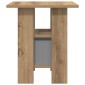 vidaXL Κομοδίνο Artisan Oak 41 x 40 x 45 εκ Επεξεργασμένο Ξύλο