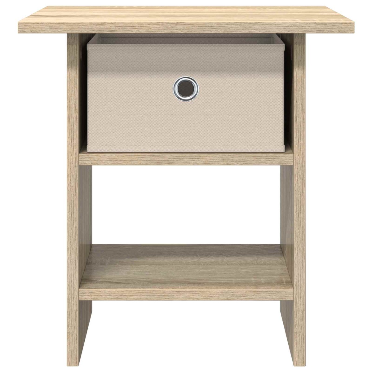 vidaXL Κομοδίνο Δρύς Sonoma 41 x 40 x 45 εκ Επεξεργασμένο Ξύλο