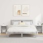 vidaXL Κομοδίνο 2 τεμ. Σκυρόδεμα Γκρι 41 x 40 x 45 εκ
