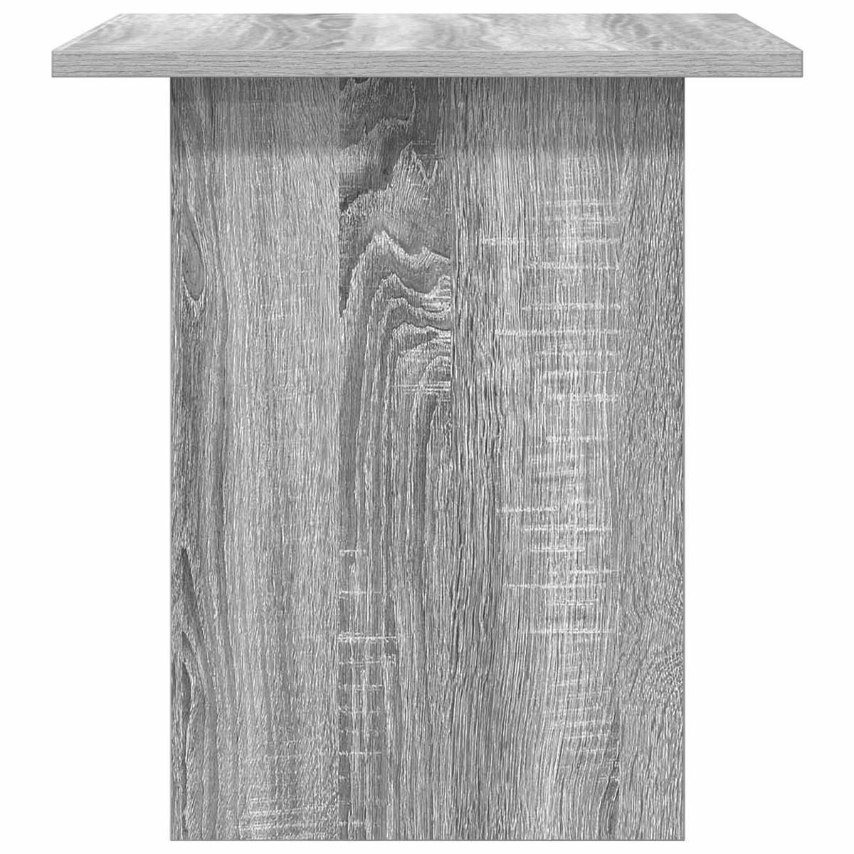 vidaXL Κομοδίνο Γκρίζο Σονομα 41 x 40 x 45 εκ Επεξεργασμένο Ξύλο