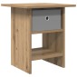 vidaXL Κομοδίνο Artisan Oak 41 x 40 x 45 εκ Επεξεργασμένο Ξύλο
