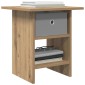 vidaXL Κομοδίνο Artisan Oak 41 x 40 x 45 εκ Επεξεργασμένο Ξύλο