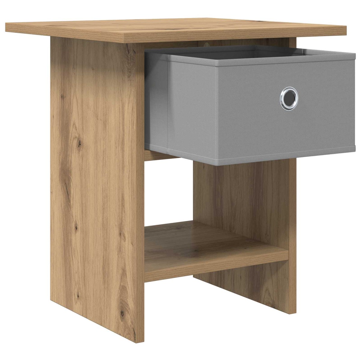 vidaXL Κομοδίνο 2 τεμ. Artisan Oak 41 x 40 x 45 εκ Επεξεργασμένο Ξύλο