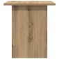 vidaXL Κομοδίνο 2 τεμ. Artisan Oak 41 x 40 x 45 εκ Επεξεργασμένο Ξύλο