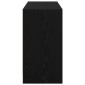 vidaXL Γραφείο Μαύρη Οξυά 100 x 40 x 75 cm Επεξεργασμένο Ξύλο