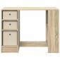 vidaXL Γραφείο Δρύς Sonoma 100 x 40 x 75 cm Επεξεργασμένο Ξύλο