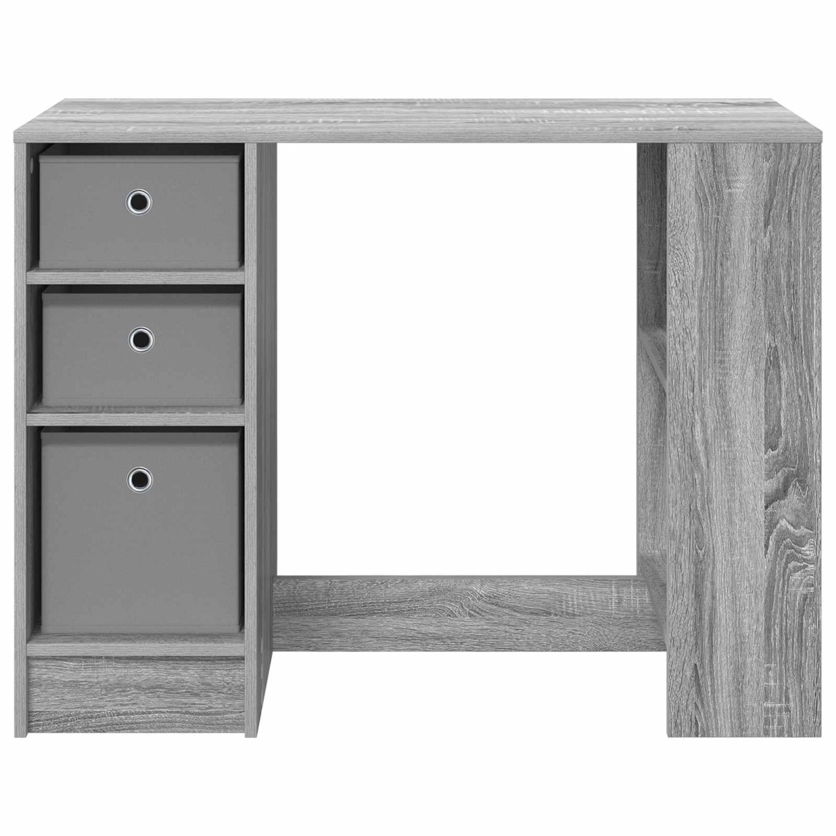 vidaXL Γραφείο Γκρίζο Σονομα 100 x 40 x 75 cm Επεξεργασμένο Ξύλο