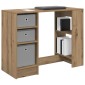 vidaXL Γραφείο Artisan Oak 100 x 40 x 75 cm Επεξεργασμένο Ξύλο