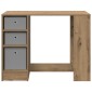 vidaXL Γραφείο Artisan Oak 100 x 40 x 75 cm Επεξεργασμένο Ξύλο