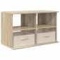 vidaXL Βάση τηλεόρασης με συρτάρι Δρύς Sonoma 79 x 40 x 48 εκ