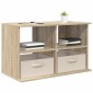 vidaXL Βάση τηλεόρασης με συρτάρι Δρύς Sonoma 79 x 40 x 48 εκ