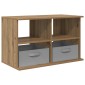 vidaXL Βάση τηλεόρασης 79 x 40 x 48 εκ Artisan Oak