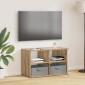 vidaXL Βάση τηλεόρασης 79 x 40 x 48 εκ Artisan Oak