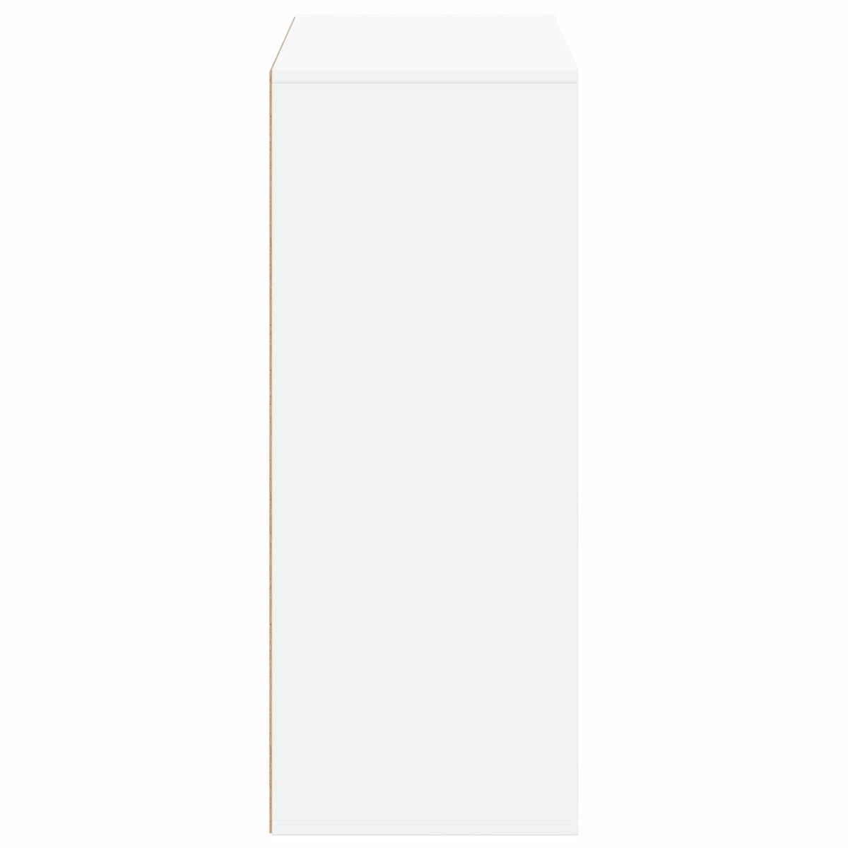 vidaXL Πλαϊνό γραφείο Λευκό 60 x 33,5 x 84 εκ