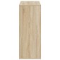 vidaXL Πλαϊνό γραφείο Sonoma Δρυς 60 x 33,5 x 84 εκ