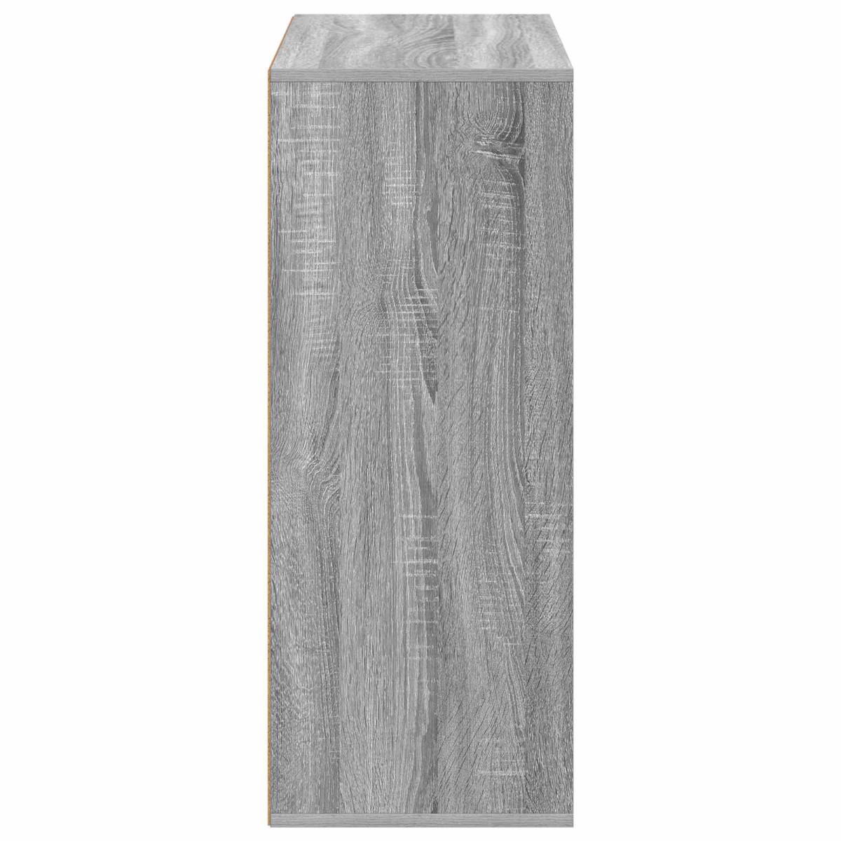 vidaXL Πλαϊνό γραφείο Γκρι Sonoma 60 x 33,5 x 84 εκ