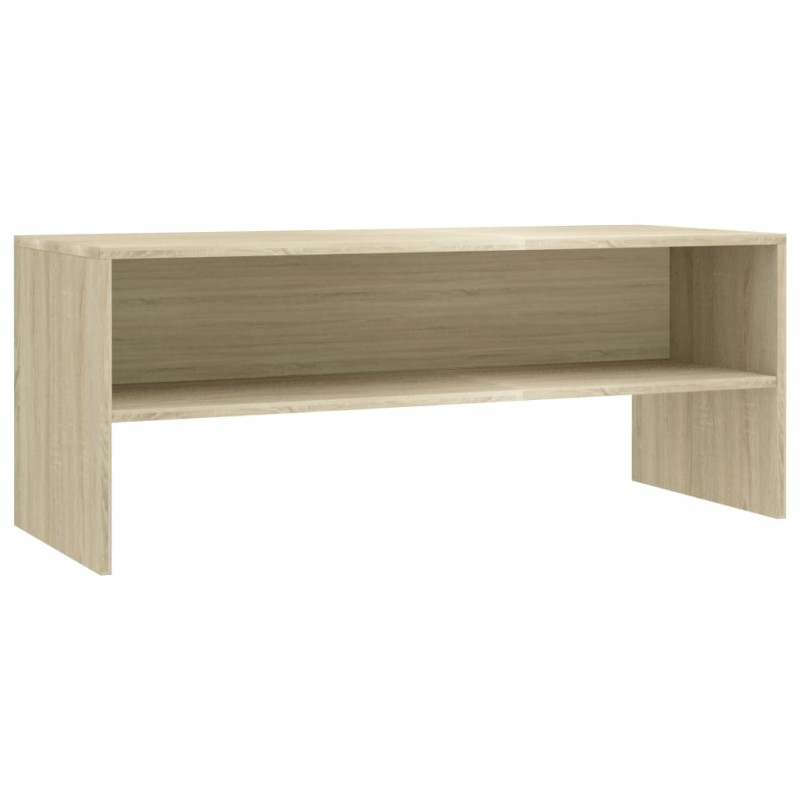 vidaXL Έπιπλο Τηλεόρασης Sonoma Δρυς 100x40x40 εκ. από Μοριοσανίδα