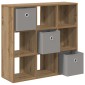 vidaXL Πλαϊνό γραφείο Artisan Oak 73,5 x 24 x 69,5 εκ.