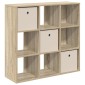 vidaXL Πλαϊνό γραφείο με συρτάρι Δρύς Sonoma 88,5 x 29 x 84,5 εκ.
