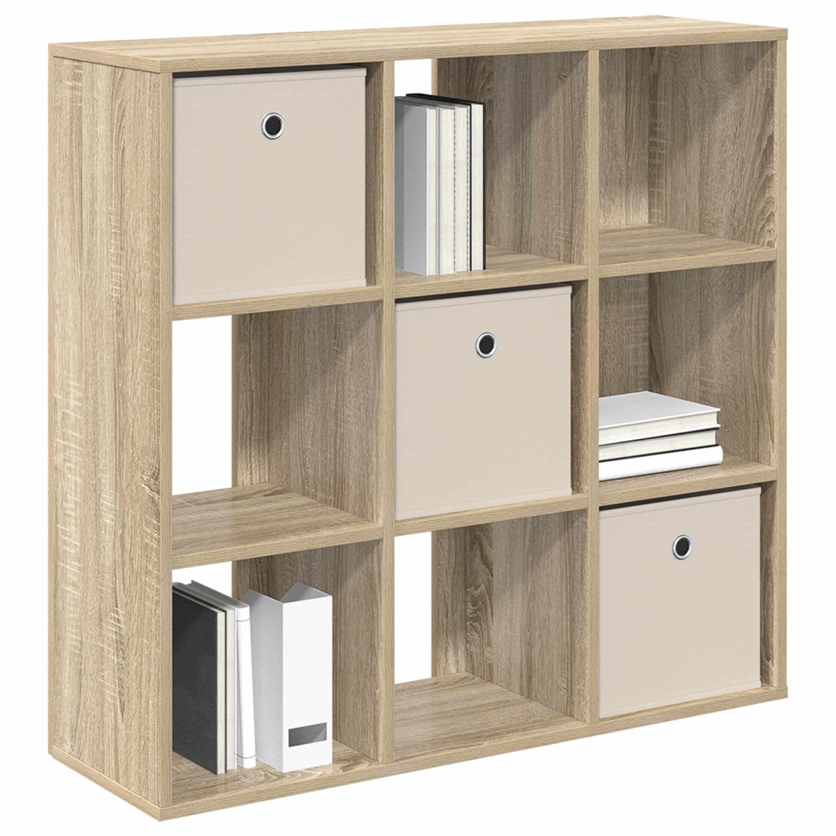 vidaXL Πλαϊνό γραφείο με συρτάρι Δρύς Sonoma 88,5 x 29 x 84,5 εκ.