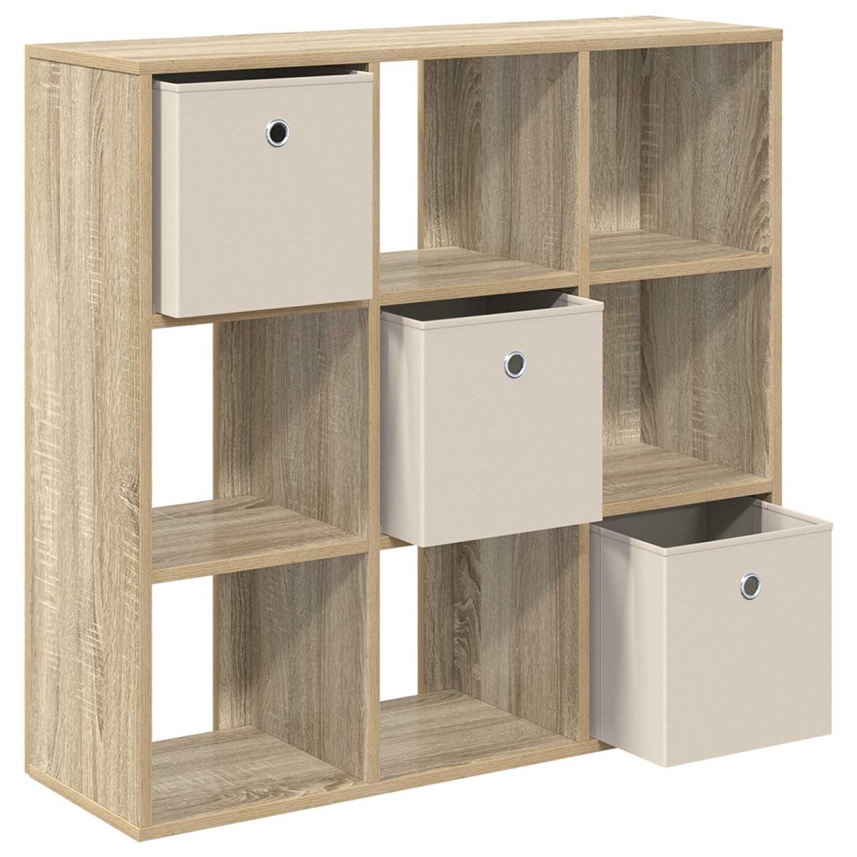 vidaXL Πλαϊνό γραφείο με συρτάρι Δρύς Sonoma 88,5 x 29 x 84,5 εκ.