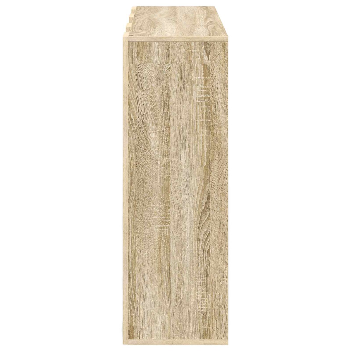 vidaXL Πλαϊνό γραφείο με συρτάρι Δρύς Sonoma 88,5 x 29 x 84,5 εκ.