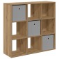 vidaXL Πλαϊνό γραφείο Artisan Oak 88,5 x 29 x 84,5 εκ.