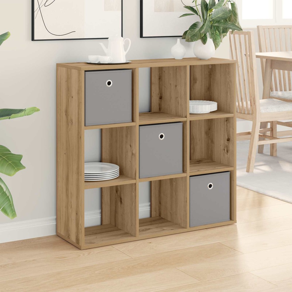 vidaXL Πλαϊνό γραφείο Artisan Oak 88,5 x 29 x 84,5 εκ.