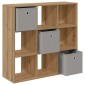 vidaXL Πλαϊνό γραφείο Artisan Oak 88,5 x 29 x 84,5 εκ.