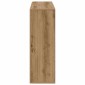 vidaXL Πλαϊνό γραφείο Artisan Oak 88,5 x 29 x 84,5 εκ.