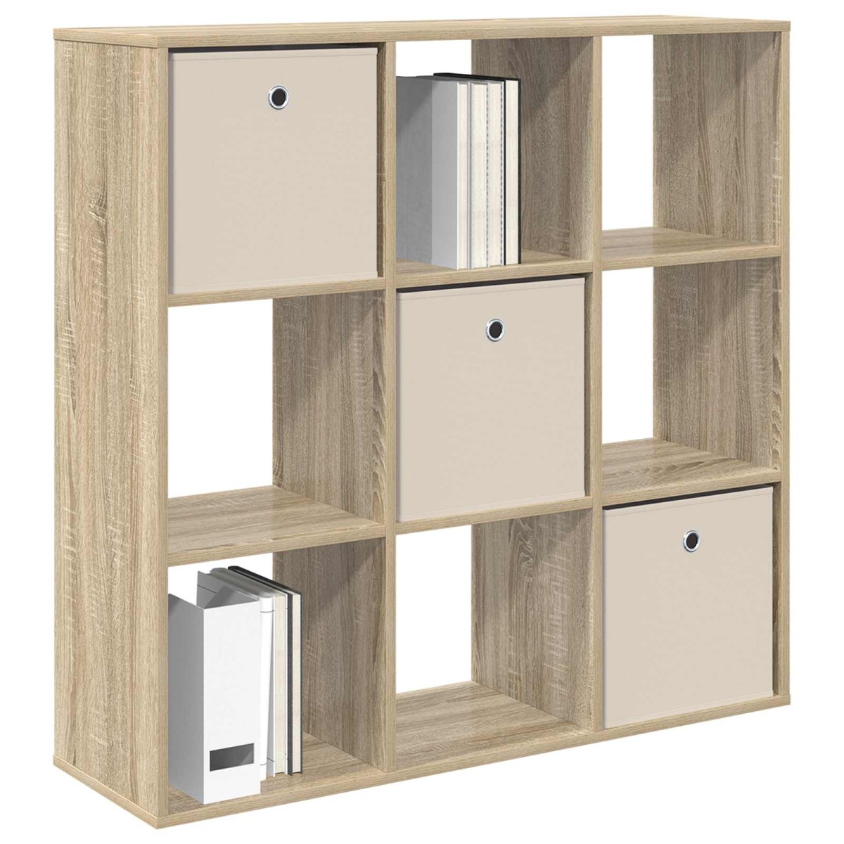 vidaXL Πλαϊνό γραφείο με συρτάρι Δρύς Sonoma 102 x 31 x 99,5 εκ.