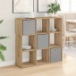 vidaXL Πλαϊνό γραφείο Artisan Oak 102 x 31 x 99,5 εκ.