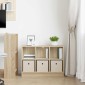 vidaXL Πλαϊνό γραφείο με συρτάρι Δρύς Sonoma 73,5 x 22,5 x 53,5 εκ