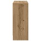 vidaXL Πλαϊνό γραφείο Artisan Oak 73,5 x 22,5 x 53,5 εκ