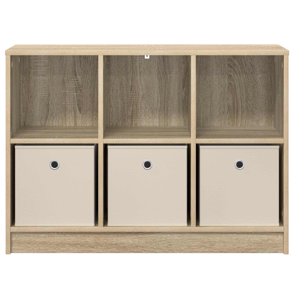 vidaXL Πλαϊνό γραφείο με συρτάρι Δρύς Sonoma 88,5 x 27,5 x 63,5 εκ