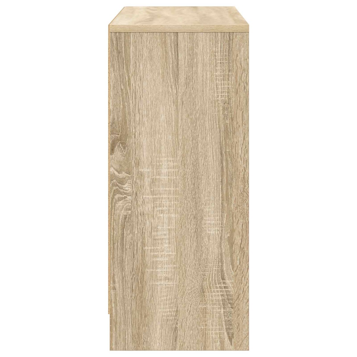 vidaXL Πλαϊνό γραφείο με συρτάρι Δρύς Sonoma 88,5 x 27,5 x 63,5 εκ