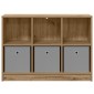 vidaXL Πλαϊνό γραφείο Artisan Oak 88,5 x 27,5 x 63,5 εκ