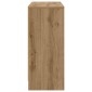 vidaXL Πλαϊνό γραφείο Artisan Oak 88,5 x 27,5 x 63,5 εκ