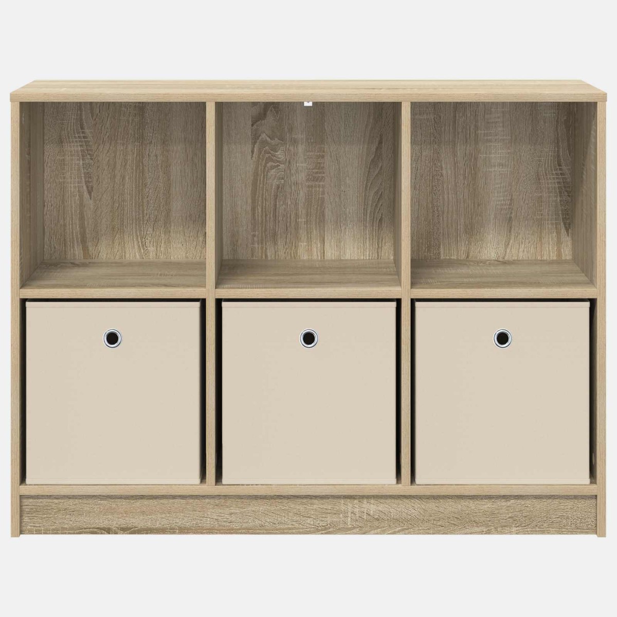 vidaXL Πλαϊνό γραφείο με συρτάρι Δρύς Sonoma 102 x 32 x 73,5 εκ