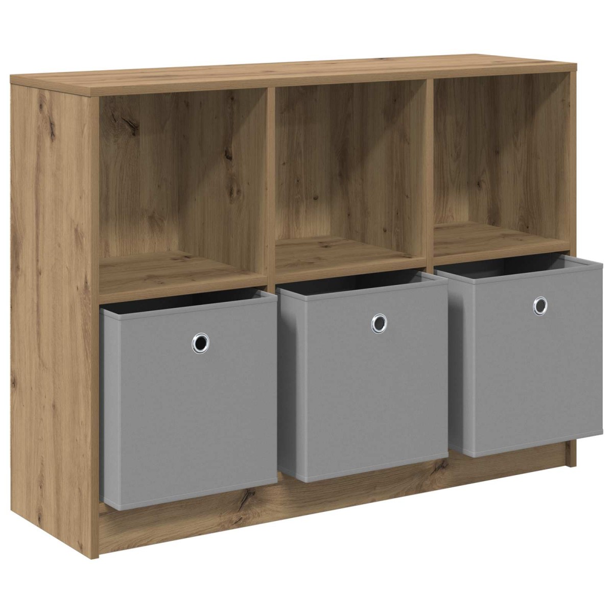 vidaXL Πλαϊνό γραφείο Artisan Oak 102 x 32 x 73,5 εκ