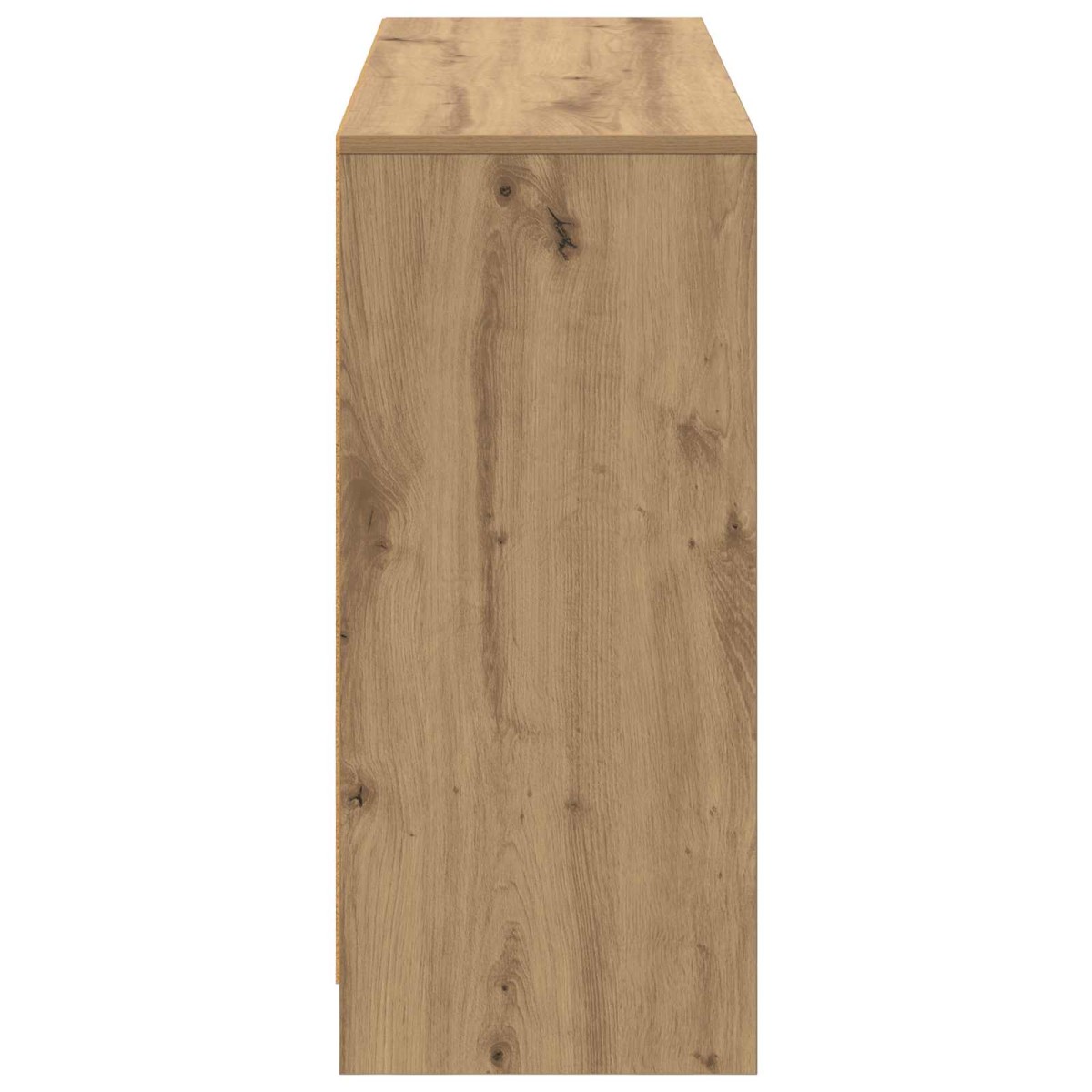 vidaXL Πλαϊνό γραφείο Artisan Oak 102 x 32 x 73,5 εκ