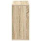 vidaXL Πλαϊνό γραφείο με συρτάρι Δρύς Sonoma 49,5 x 22 x 47 εκ
