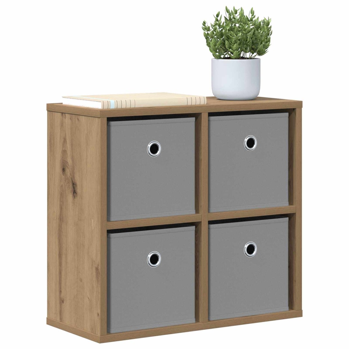 vidaXL Πλαϊνό γραφείο Artisan Oak 49,5 x 22 x 47 εκ