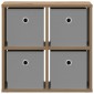 vidaXL Πλαϊνό γραφείο Artisan Oak 49,5 x 22 x 47 εκ