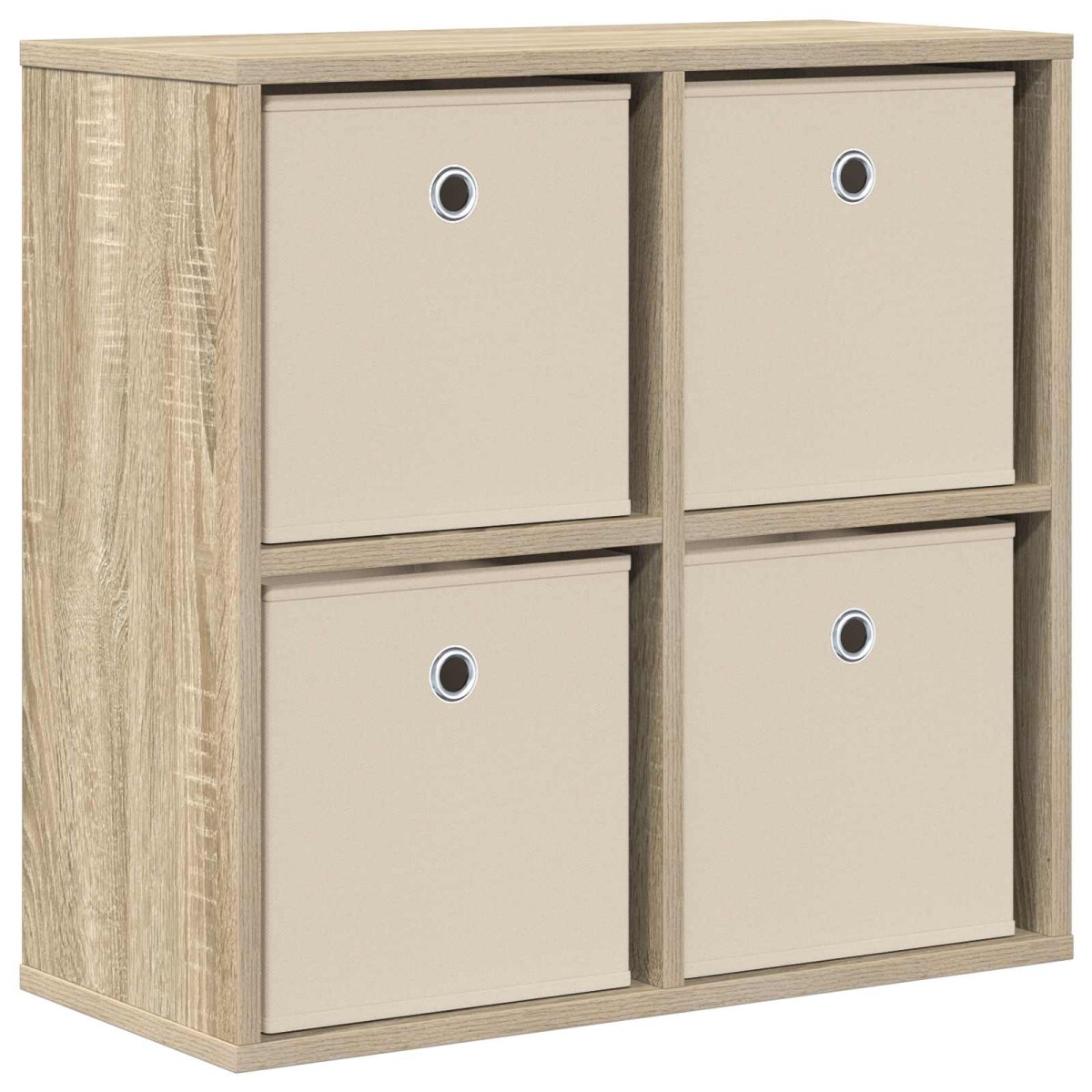 vidaXL Πλαϊνό γραφείο με συρτάρι Δρύς Sonoma 59,5 x 27 x 57 εκ