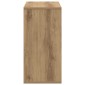 vidaXL Πλαϊνό γραφείο Artisan Oak 59,5 x 27 x 57 εκ