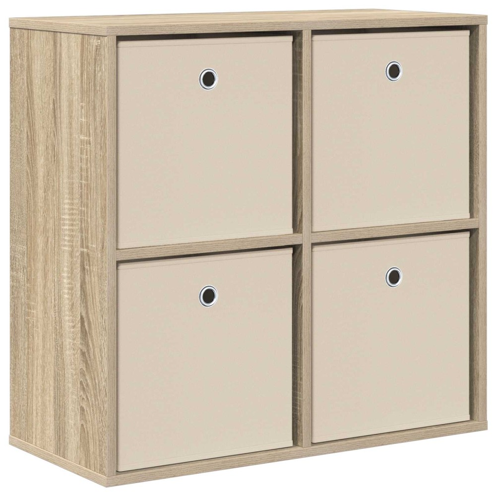 vidaXL Πλαϊνό γραφείο με συρτάρι Δρύς Sonoma 68,5 x 32 x 67 εκ