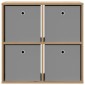 vidaXL Πλαϊνό γραφείο Artisan Oak 68,5 x 32 x 67 εκ